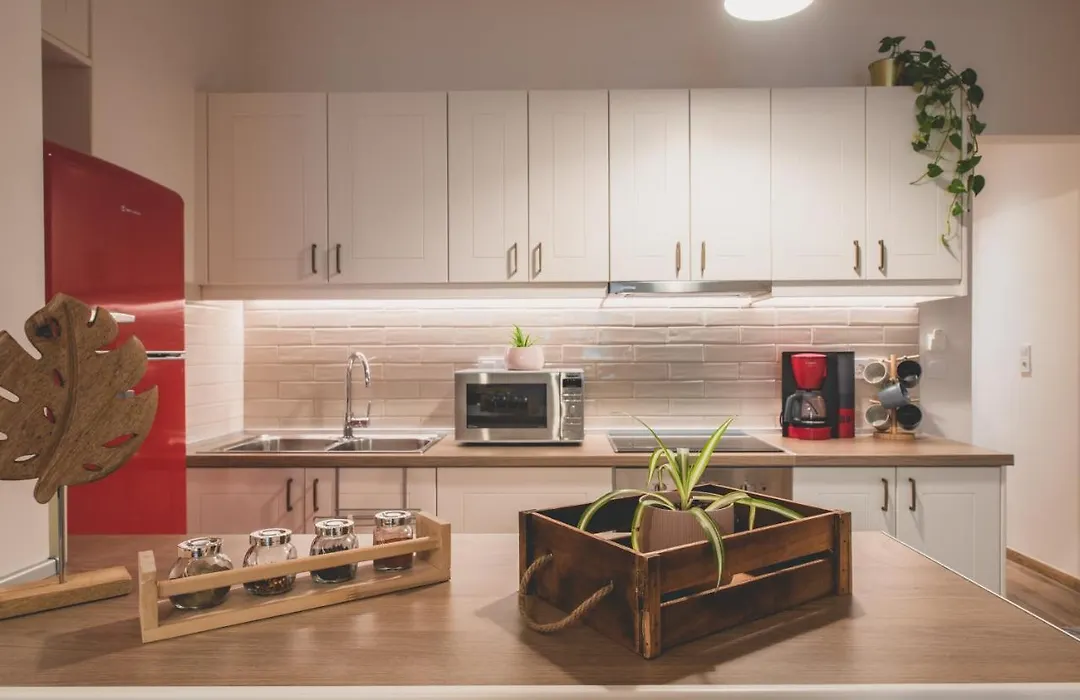 90M2 Luxury Apartment In The Heart Of Athens - Living Stone Sunstone-1